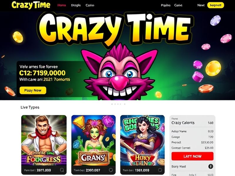 Welcome to Crazy Time.com – your ultimate destination for exciting online gambling games, live casino action, and high-stakes sports betting. Get started with top bonuses and expert guides today.